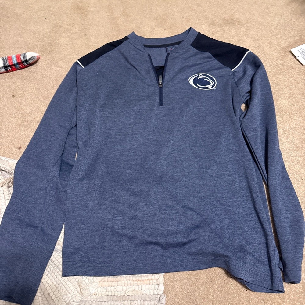 Champion Blue Quarter-Zip Sweatshirt